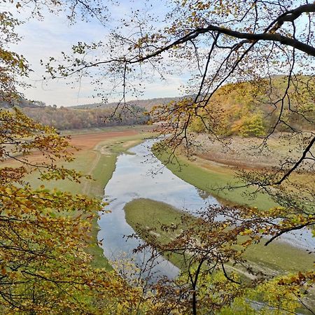 Ferienhaus Schoene Aussicht Ferienwohnung Gruen Hemfurth-Edersee Εξωτερικό φωτογραφία
